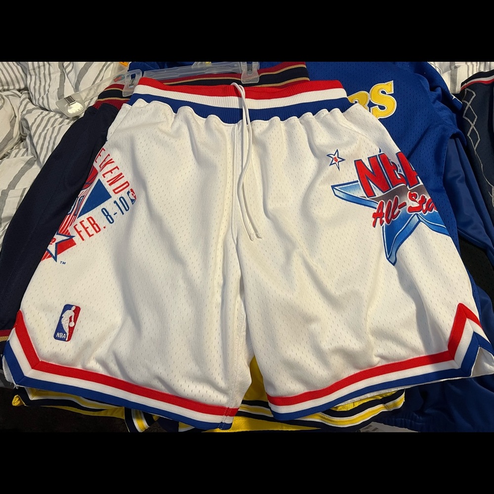 Authentic Mitchell & Ness 1991 NBA All Star Game Shorts